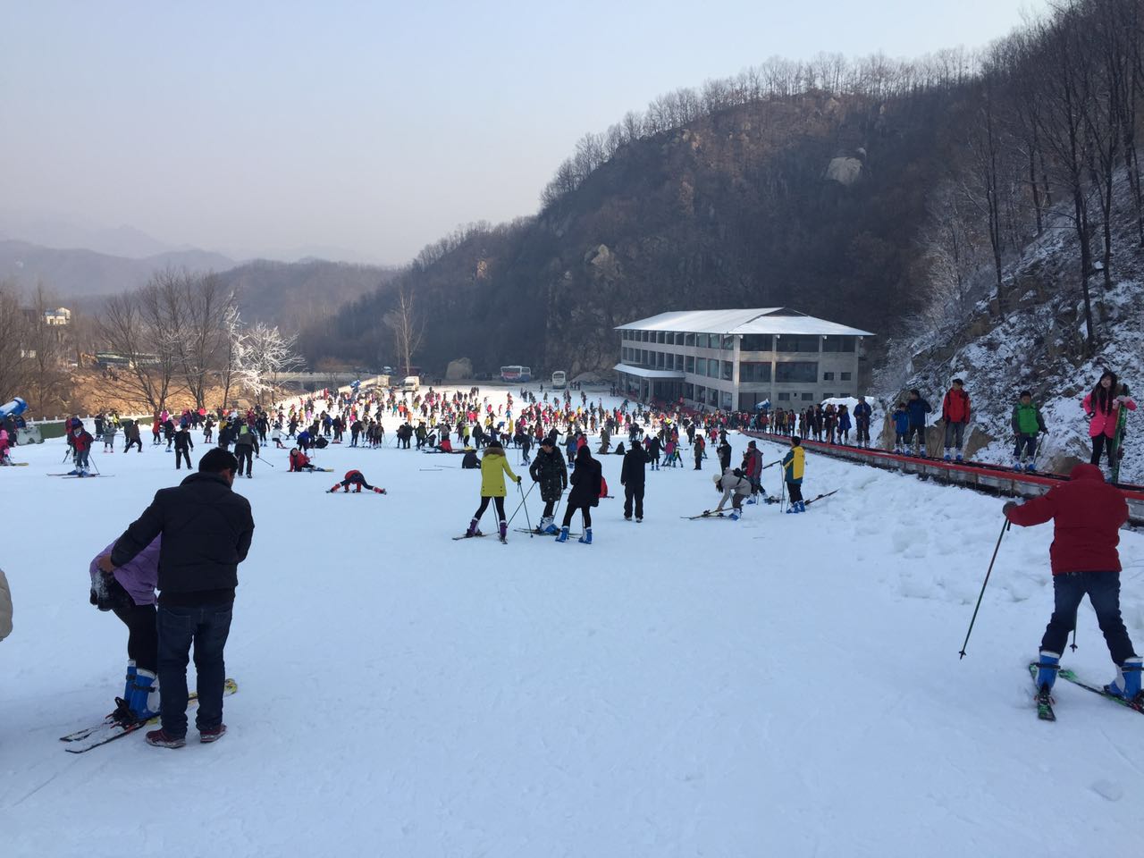 河南平顶山大峡谷滑雪场